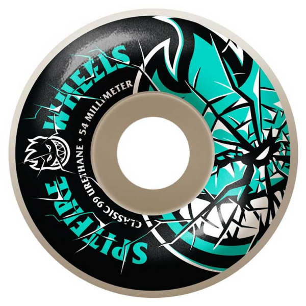 SPITFIRE SHATTERED BIG HEAD 54MM X 99A RUOTE SKATEBOARD