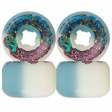 SLIME BALLS HAIRBALLS WHITE BLUE 53mm 95A RUOTE