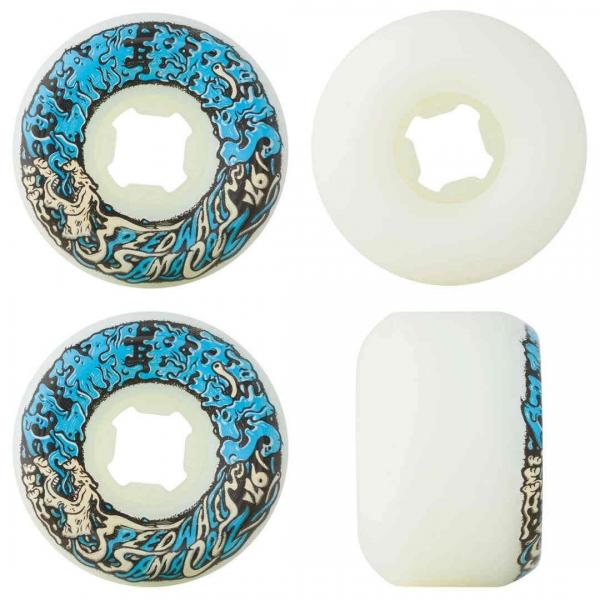 SLIME BALLS VOMIT MINI BLUE WHITE 53mm 97A RUOTE