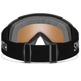 SMITH SQUAD S BLACK CHROMAPOP PRO PHOTOCHROMIC BLUE MIRROR LENS MASCHERA SNOWBOARD
