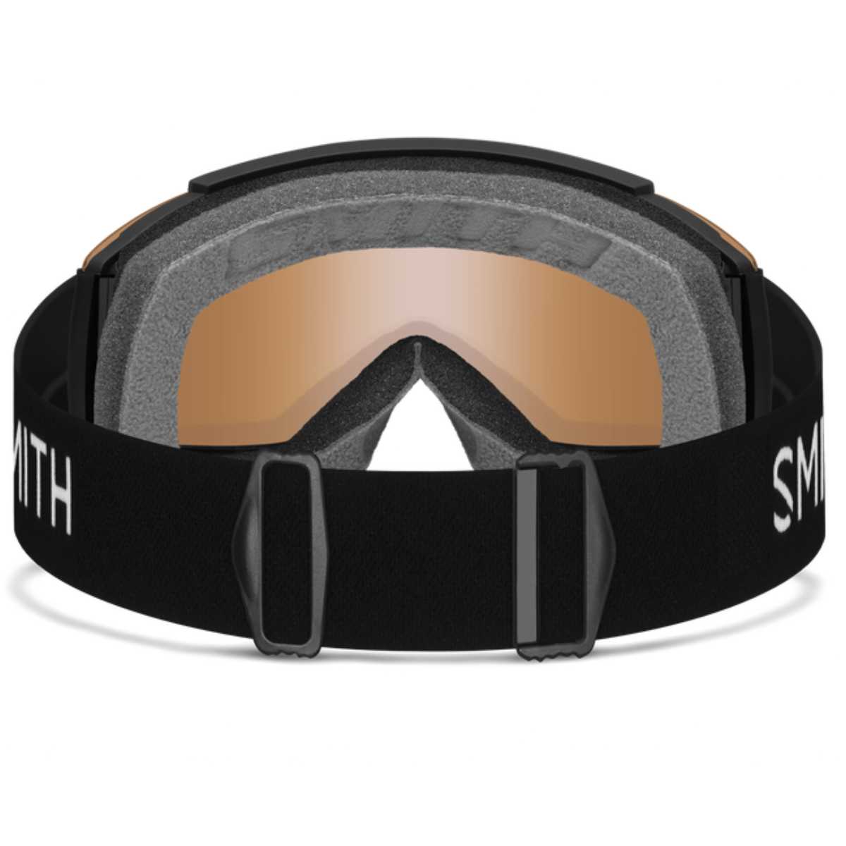 SMITH SQUAD BLACK CHROMAPOP PRO PHOTOCHROMIC BLUE MIRROR LENS MASCHERA SNOWBOARD