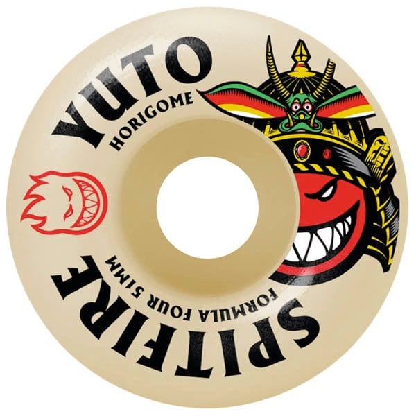 SPITFIRE WHEELS FORMULA FOUR YUTO HORIGOME 101A 51MM RUOTE SKATEBOARD