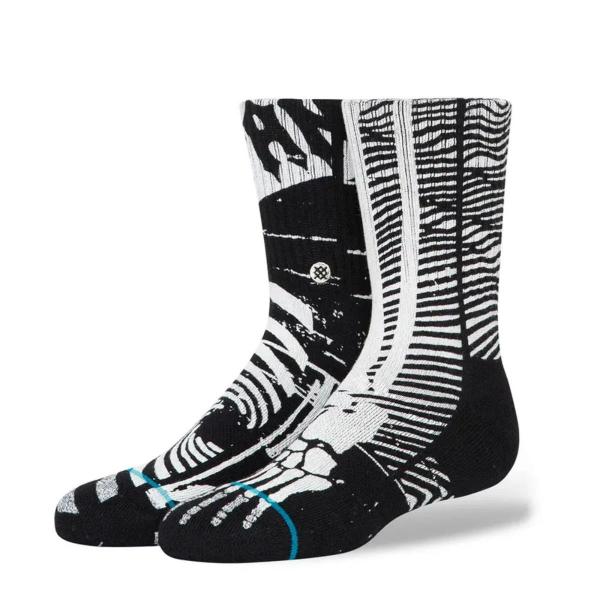 STANCE XRAY VISION BLACK CALZINI