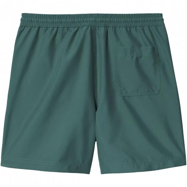 CARHARTT WIP CHASE SWIM TRUNKS RAINFOREST/GOLD COSTUME