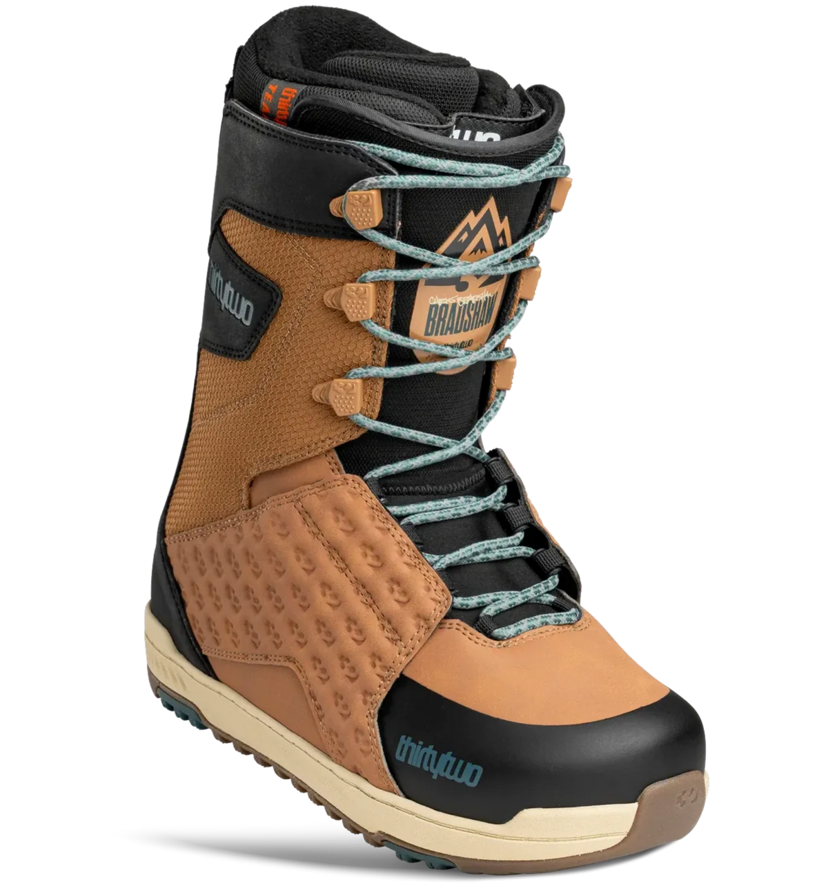 THIRTYTWO LASHED DB BRADSHAW BROWN/BLACK SCARPONI SNOWBOARD