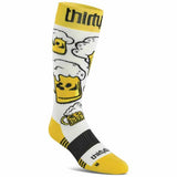 THIRTYTWO DOUBLE YELLOW/WHITE CALZINI SNOWBOARD