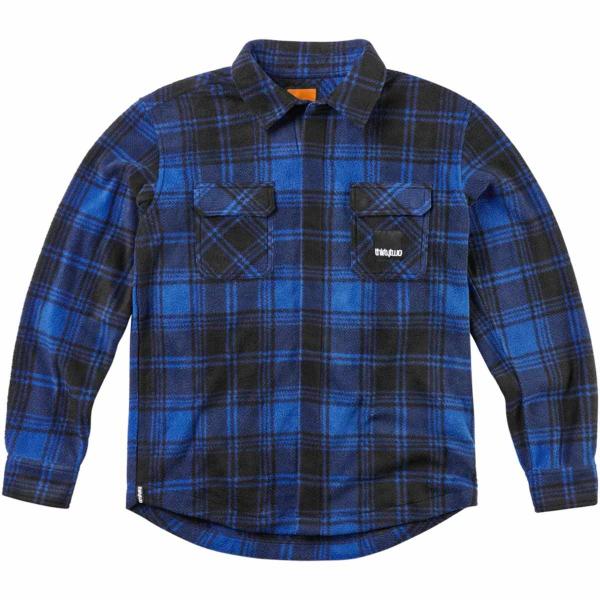 THIRTYTWO REST STOP SHIRT DARK BLUE CAMICIA