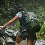 TROPICFEEL SHELL BRONZE GREEN ZAINO 20-40L