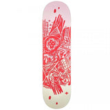 UMA LANDSLEDS "RIGHT SAID RED" 8.25" TAVOLA SKATEBOARD