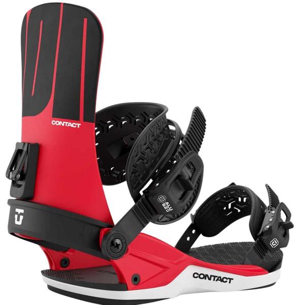 UNION CONTACT RED ATTACCHI SNOWBOARD