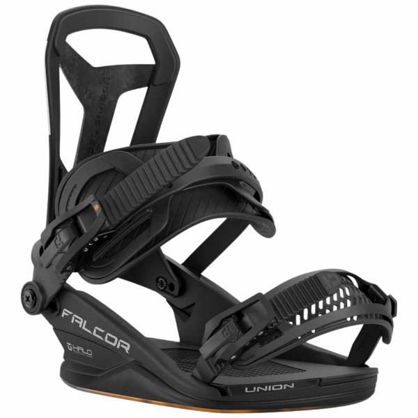 UNION FALCOR BLACK  ATTACCHI SNOWBOARD