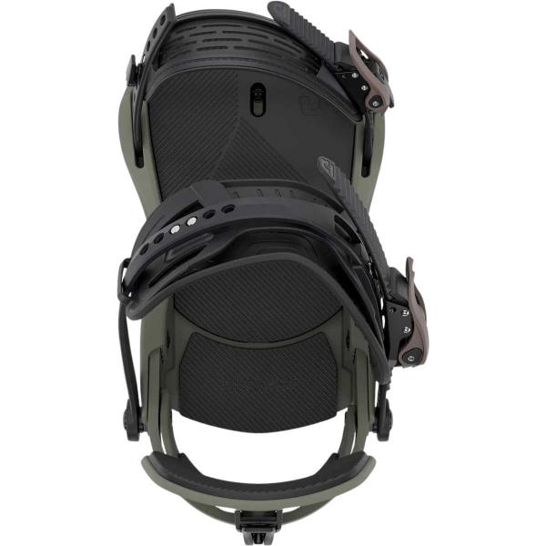 UNION FORCE TEAM TACTICAL GREEN ATTACCHI SNOWBOARD