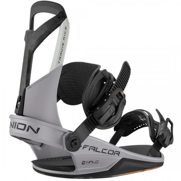 UNION FALCOR FOSSIL GREY  ATTACCHI SNOWBOARD