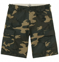 CARHARTT WIP REGULAR CARGO CAMO LAUREL SHORTS