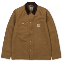 CARHARTT WIP MICHIGAN COAT HAMILTON BROWN/TOBACCO RIGID GIACCA