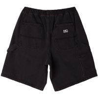 OBEY EASY CARPENTER SHORT DUSTY BLACK DENIM