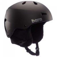 BERN MACON CLASSIC MATTE BLACK CASCO SNOWBOARD