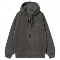 CARHARTT WIP HOODED VISTA JACKET GRAPHITE (GARMENT DYED)