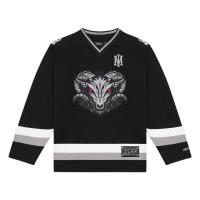 DOLLY NOIRE GOAT HOCKEY CREWNECK BLACK 