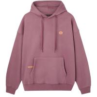 FUNKY LOGO EMBROIDERY HOODIE GRAPE FELPA