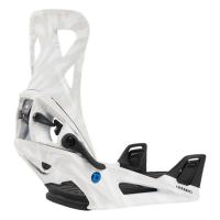 BURTON STEP ON GRAY WHITE ATTACCHI SNOWBOARD