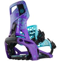 NIDECKER SUPERMATIC JOKER PURPLE ATTACCHI SNOWBOARD