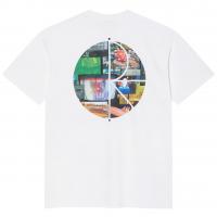 POLAR FILL LOGO OURSELVES COLLAGE WHITE T-SHIRT