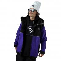 BRETHREN ACCESS FULL ZIPP VIOLETT/ BLACK GIACCA SNOW