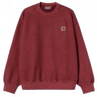 CARHARTT WIP VISTA SWEAT SCARLET (GARMENT DYED)