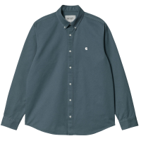 CARHARTT WIP L/S MADISON SHIRT STORM BLUE/WAX