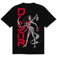 DOLLY NOIRE KALI BLACK T-SHIRT