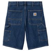 CARHARTT WIP SINGLE KNEE BLUE (STONE WASHED) SHORT