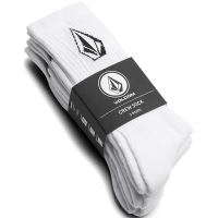 VOLCOM FULL STONE (3PZ) WHITE CALZINI