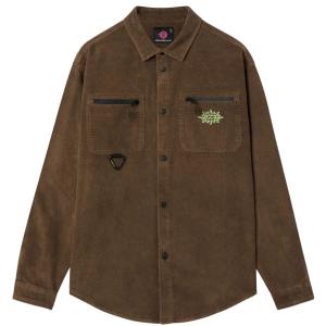 FUNKY ULTRA CORDUROY SHIRT WASHED BROWN