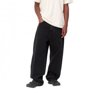 CARHARTT WIP BRANDON PANT BLACK (STONE WASHED)