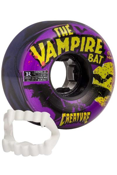 OJ WHEELS VAMPIRE BAT BLOODSUCKERS BLACK PURPLE SWIRL 97a 54mm RUOTE