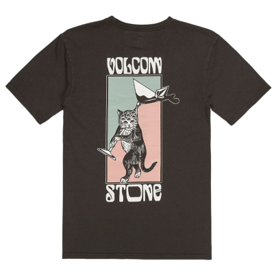 Volcom TODD BRATRUD - Print T-shirt - black/multi-coloured/black 