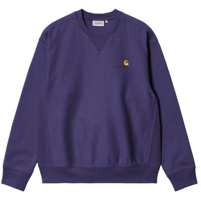 CARHARTT WIP AMERICAN SCRIPT SWEATSHIRT AURA