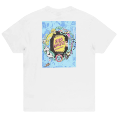 SANTA CRUZ BIG BALLS AD WHITE T-SHIRT