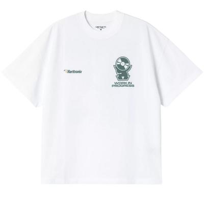 CARHARTT WIP S/S HARTTRONIX WHITE T-SHIRT 