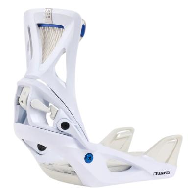 BURTON STEP ON ESCAPADE WHITE ATTACCHI SNOWBOARD DONNA