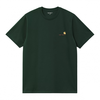 CARHARTT WIP S/S AMERICAN SCRIPT CONIFER T-SHIRT