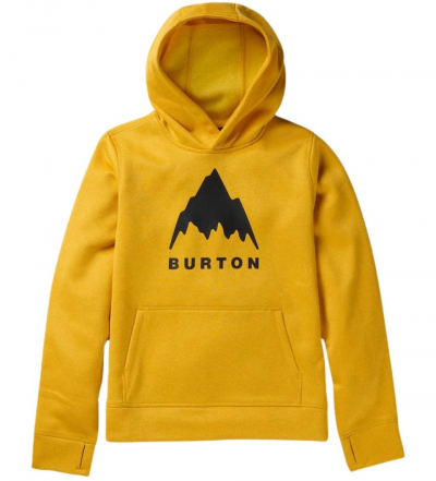 BURTON OAK PULLOVER HOODIE GOLDENORAD HEATHER BAMBINO