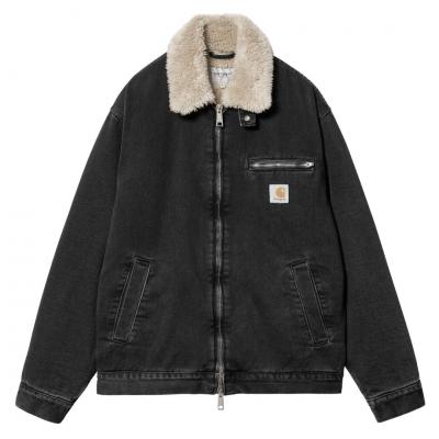 CARHARTT WIP HERALD JACKET BLACK/WALL