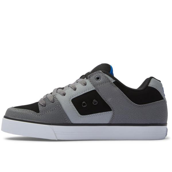 DC SHOES PURE BLACK/GREY/BLUE SCARPE