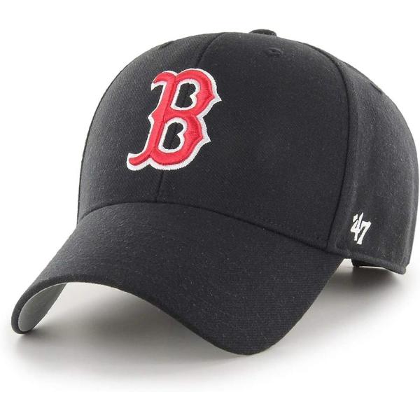 47 BRAND MVP BOSTON RED SOX BLACK CAPPELLO