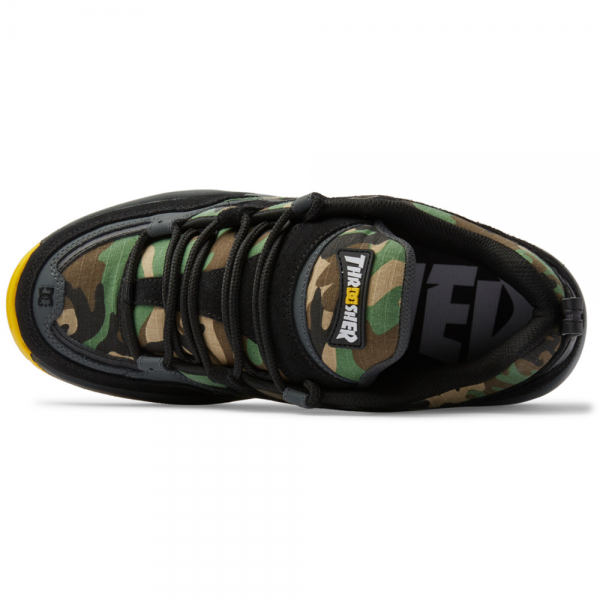 DC SHOES TRUTH x THRASHER BLACK CAMO SCARPE