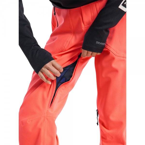 BURTON VIDA TETRA ORANGE PANTALONI SNOWBOARD DONNA