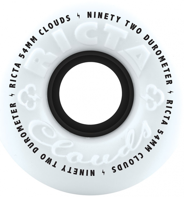 RICTA CLOUDS 56mm -  92A BLACK RUOTE