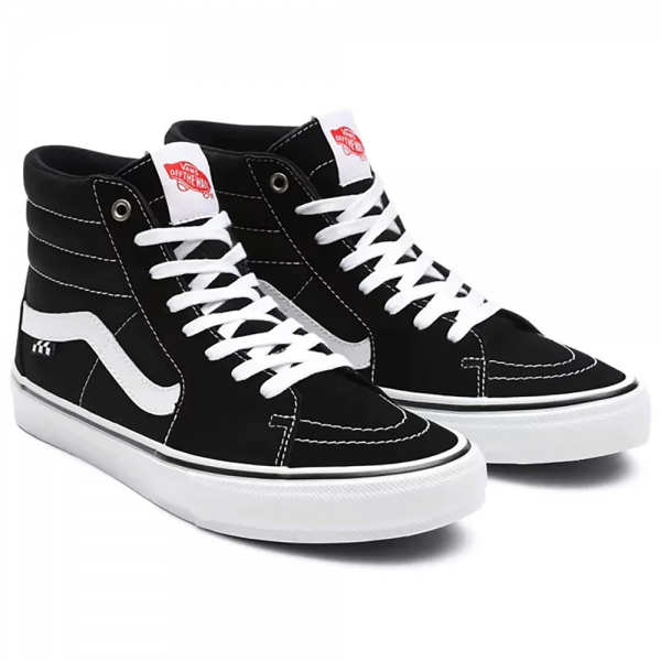 VANS PRO SK8-Hi BLACK/WHITE SCARPE